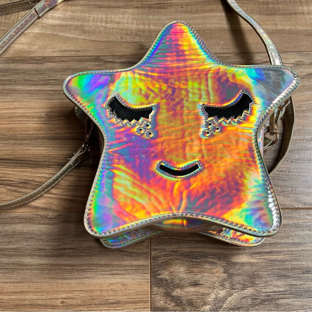 3AM Forever Star Holographic Crossbody Bag